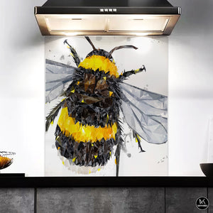 Custom Listing for LG - The Bee (Grey Background Splashes) - 600w x 700h - ADH